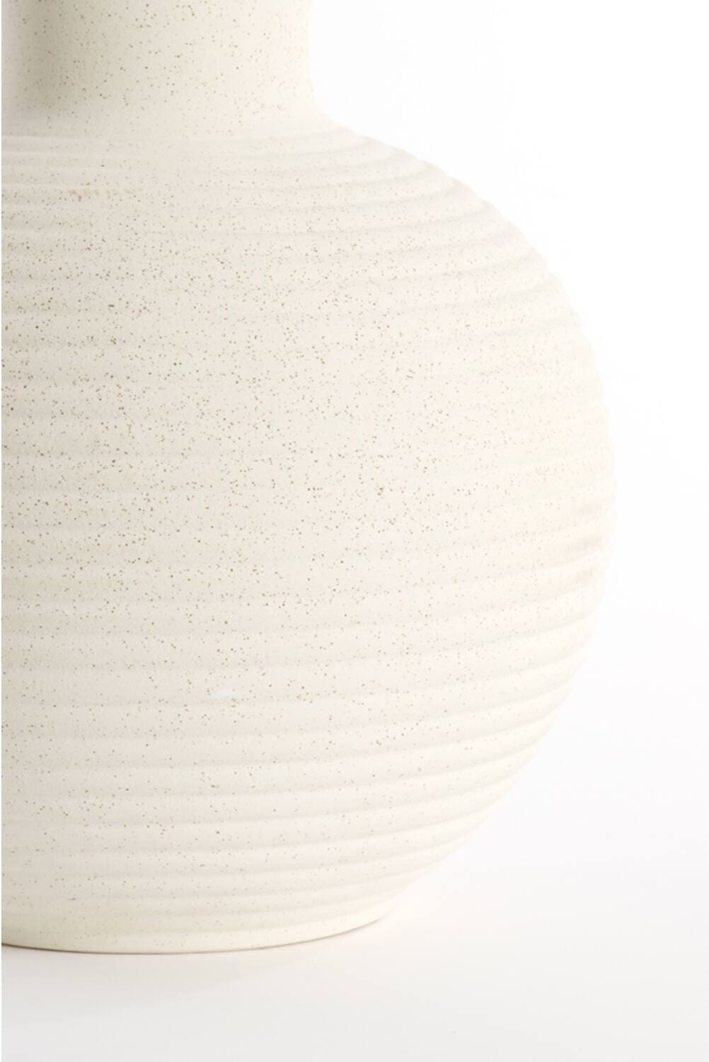 Vaas Ulloa - Keramiek Mat Crème Light & Living Vaas 5891943