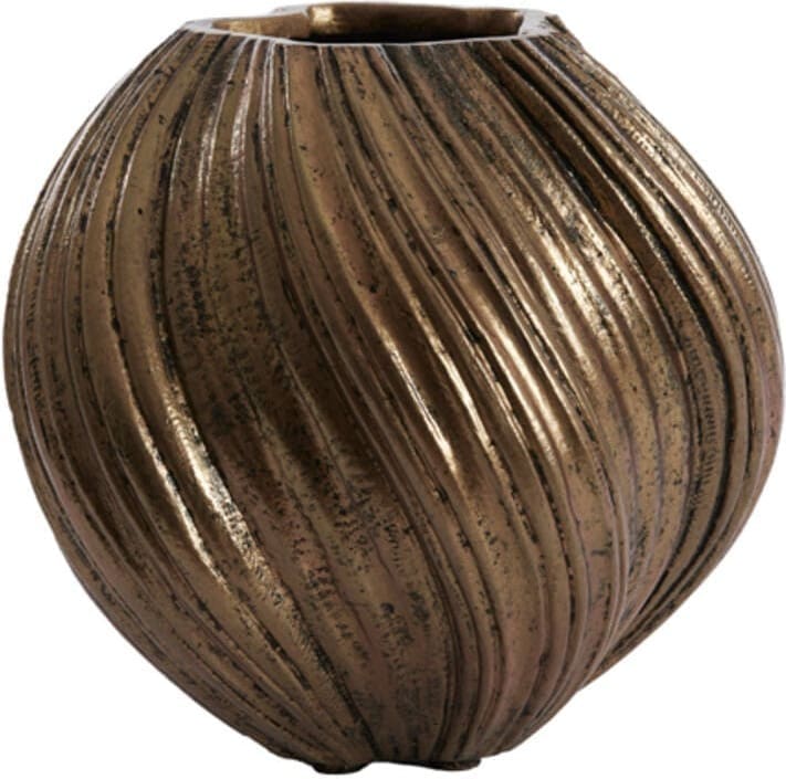 Vaas Yatung - Antiek Brons Light & Living Vaas 5895118