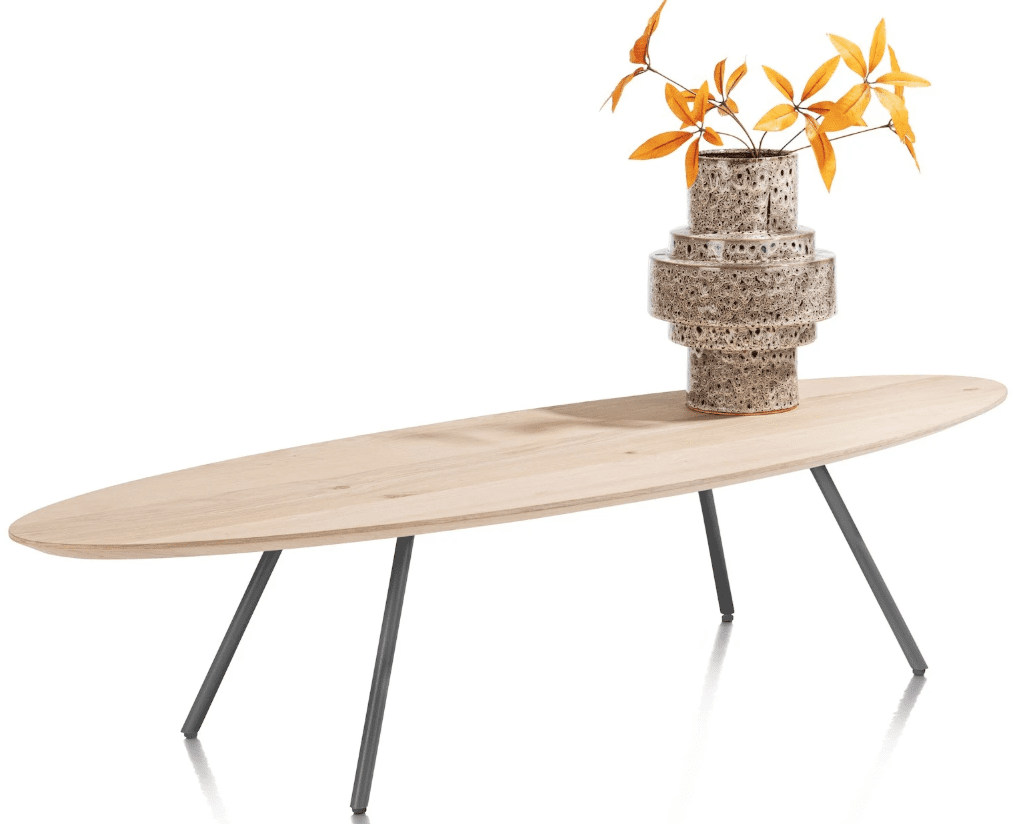 Niora salontafel 150x50 - metal graphite - Afbeelding 2