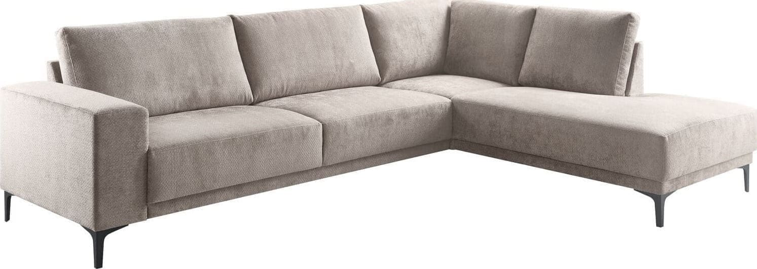 Profijt Meubel Hoekbank Clanton beige Beige|Wit Hoekbank