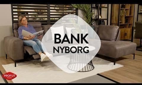 Profijt Meubel Hoekbank Nyborg grijs Grijs Hoekbank
