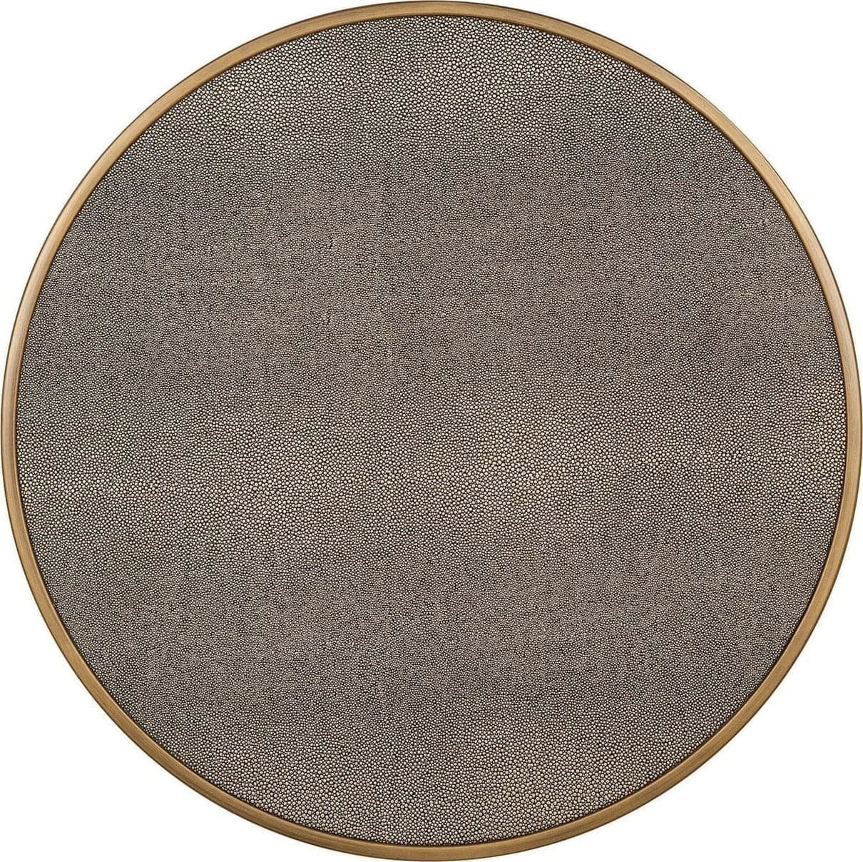 Richmond Interiors Bijzettafel Bloomville met glas set van 2 Goud Wandtafel