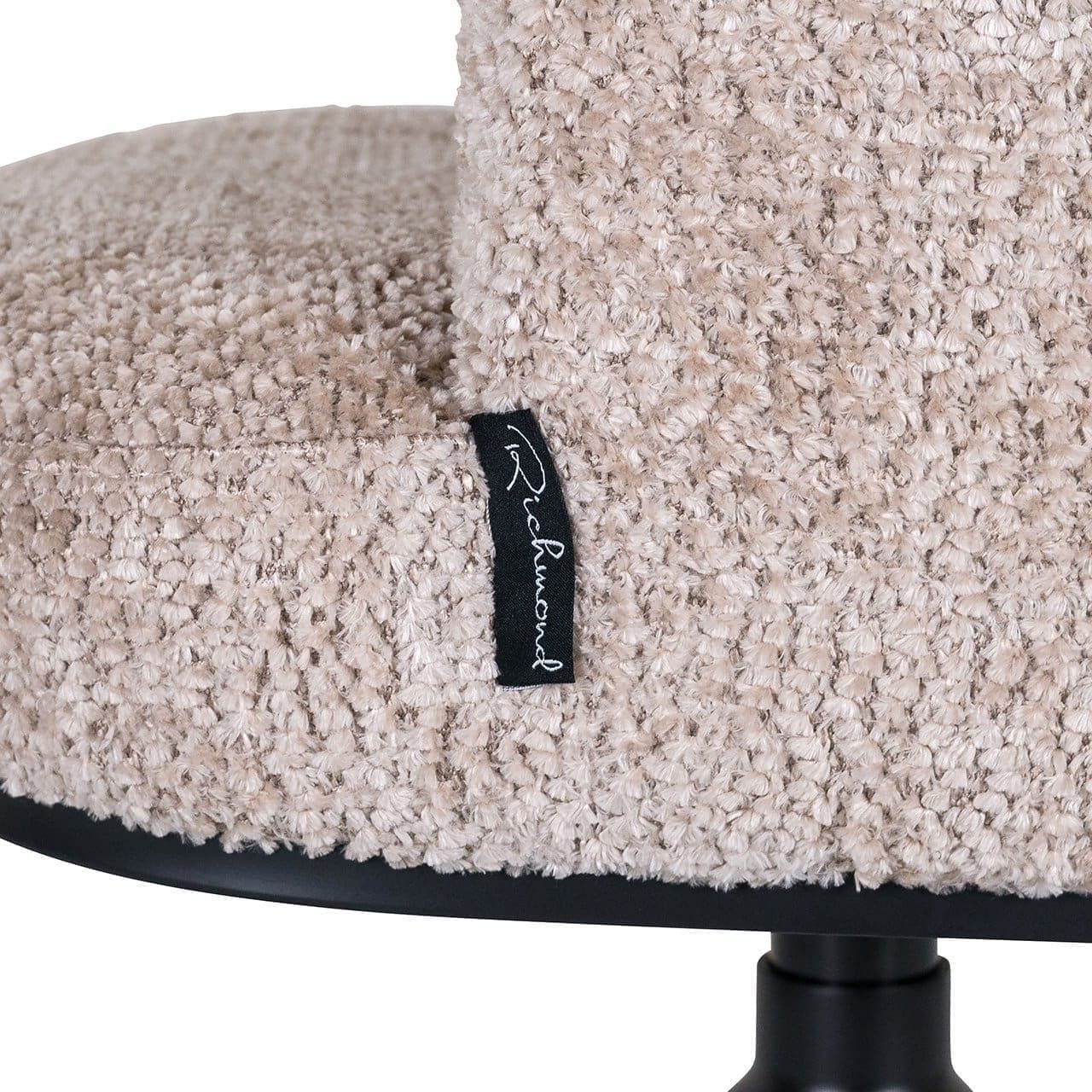 Richmond Interiors Draaifauteuil Cheyenne lovely beige Beige Eetkamerstoel