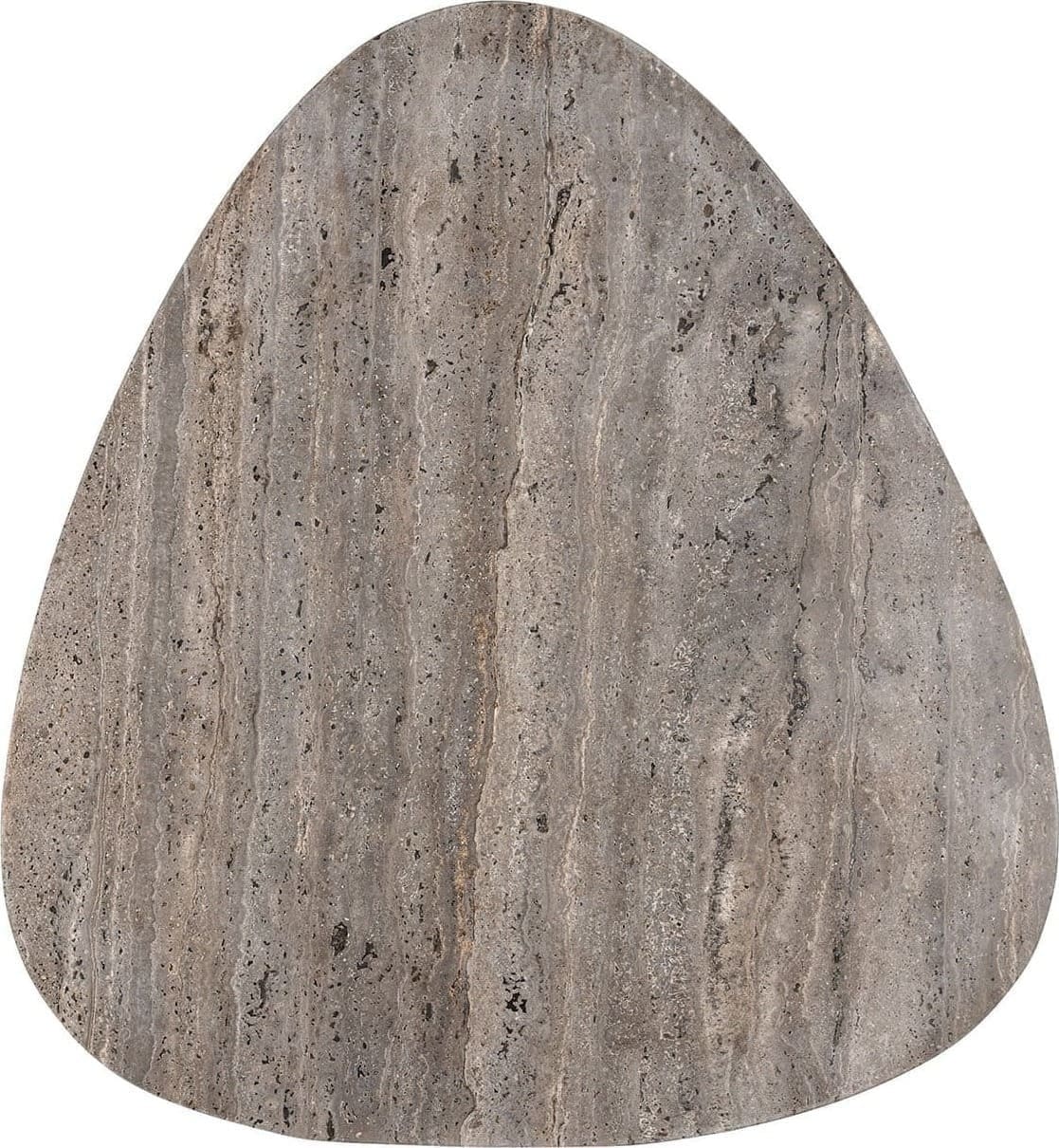 Richmond Interiors Salontafel Spencer set van 2 beige/grey travertine Beige Salontafel