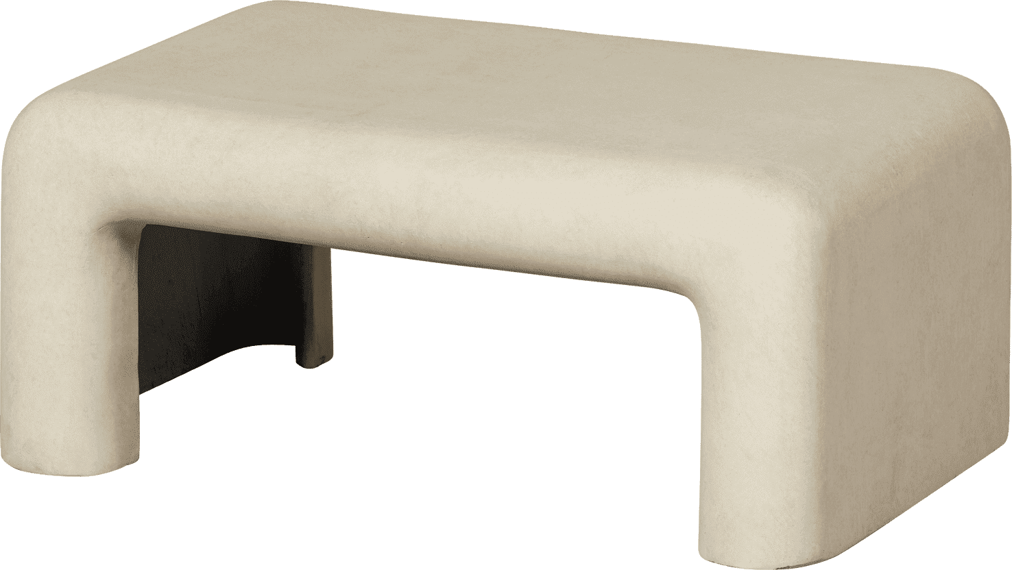 WOOOD Set/2 - stani salontafels betonlook naturel Naturel Salontafel