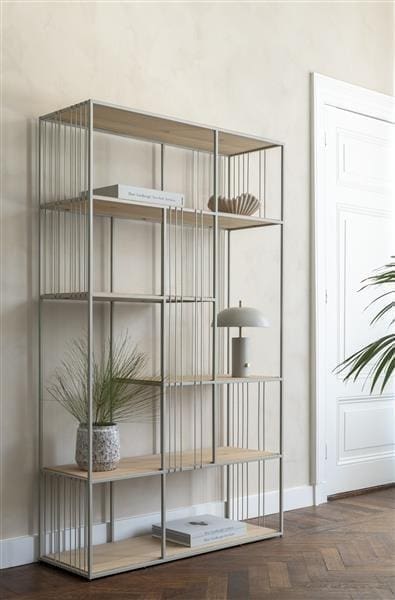 Xooon Niora salontafel 150 x 50 cm - HPL marmer licht grijs - silk grey Bijzettafel