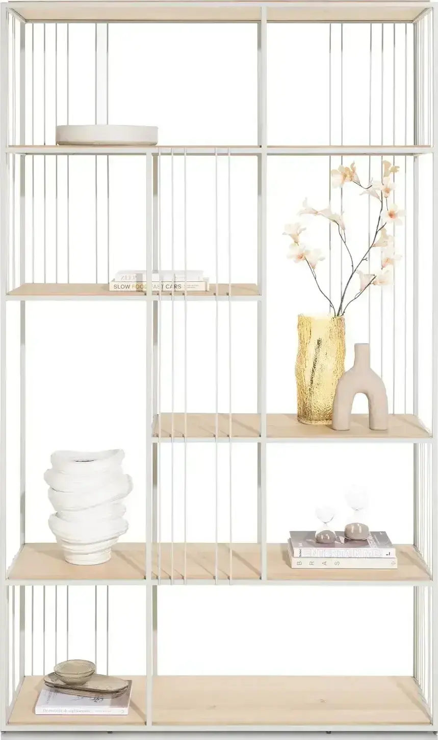 Xooon Niora roomdivider 120 cm - silk grey Kast