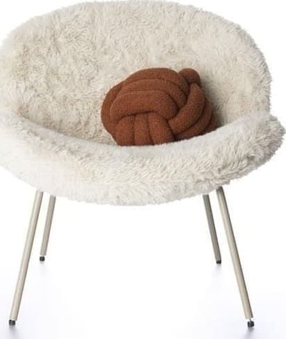 COCO maison Freddy fauteuil - cremekleurig Beige Fauteuil