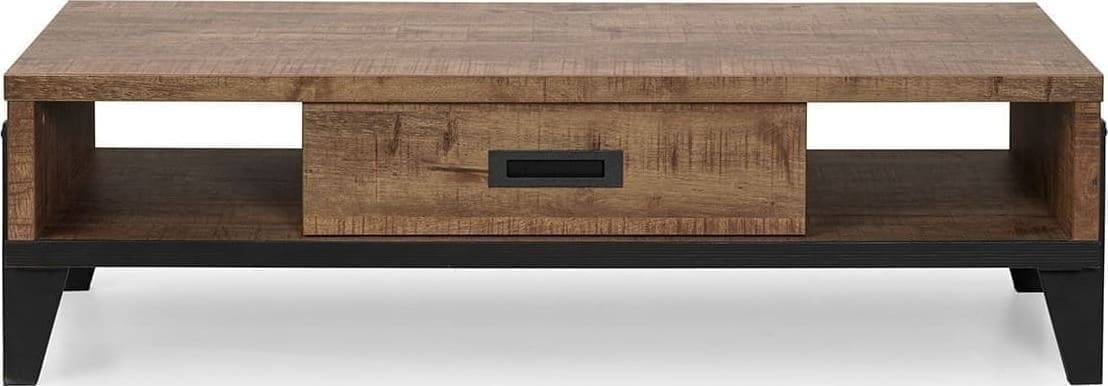 Feelings Wonen meubelen Camino salontafel dark mango 1L Bruin|Naturel Salontafel