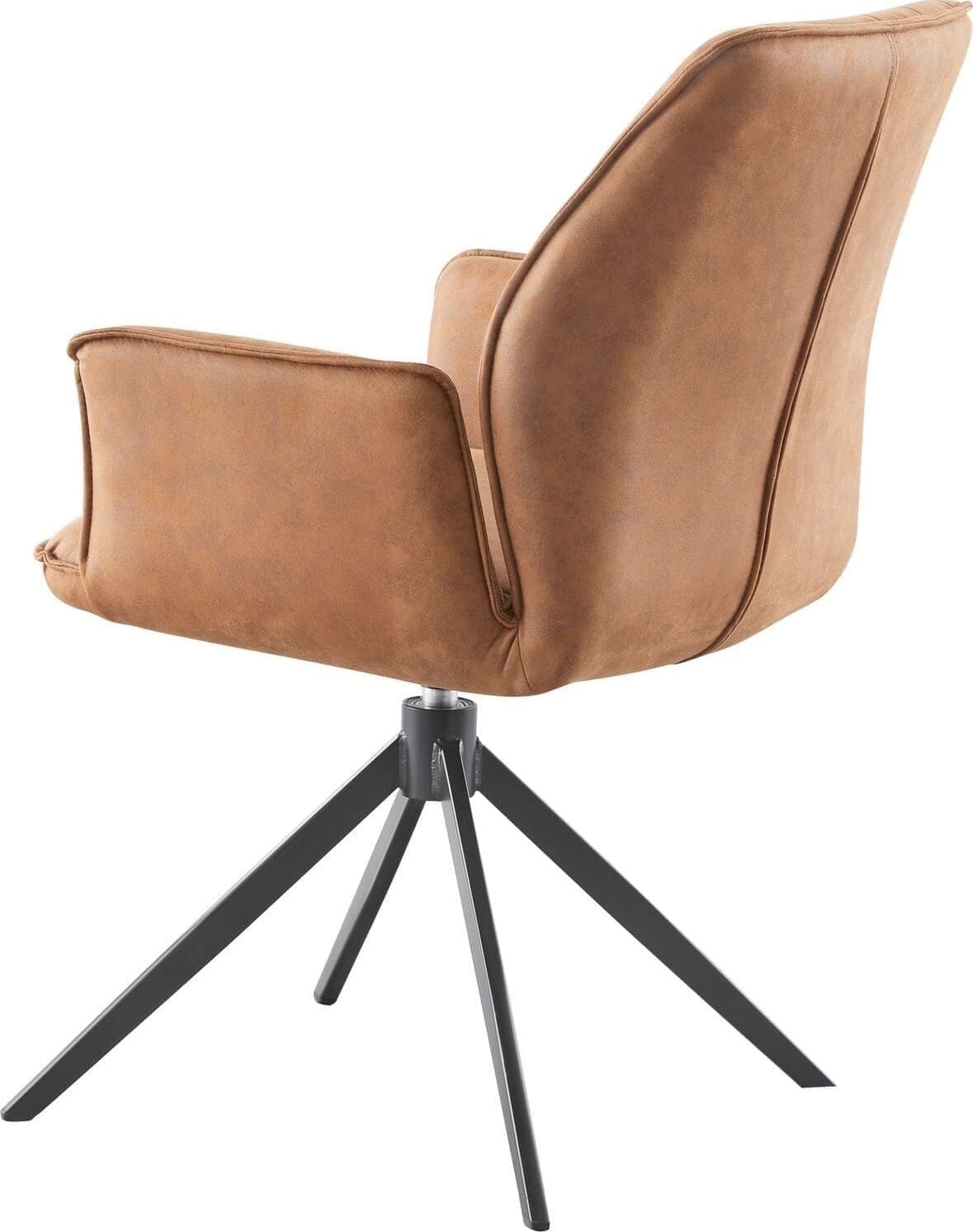 INHOUSE Eetkamerstoel Nevi cognac Cognac Eetkamerstoel