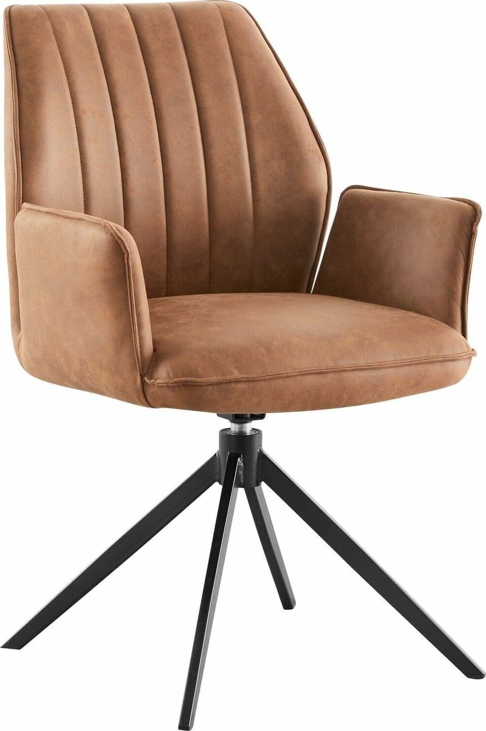 INHOUSE Eetkamerstoel Nevi cognac Cognac Eetkamerstoel