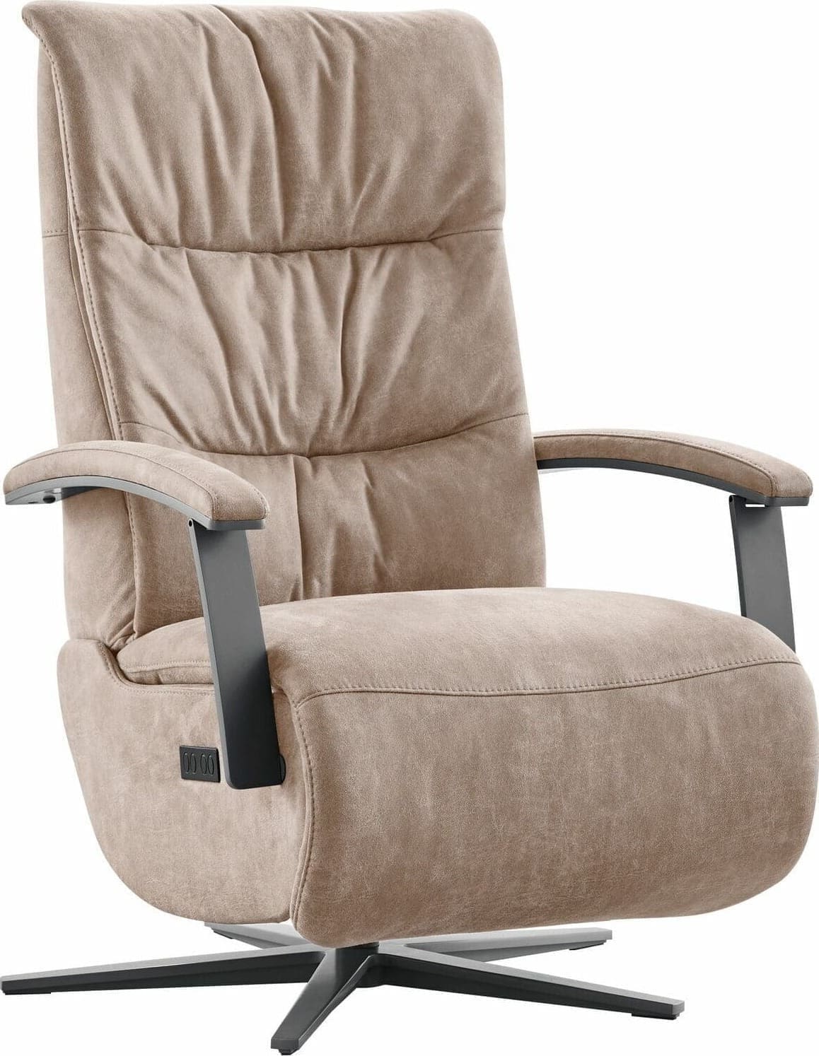 INHOUSE Relaxfauteuil Lerira S grijs Grijs Fauteuil