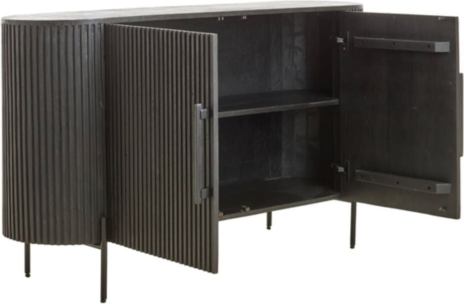 Kast Dumosi - Hout Mat Zwart Light & Living Kast 5507612