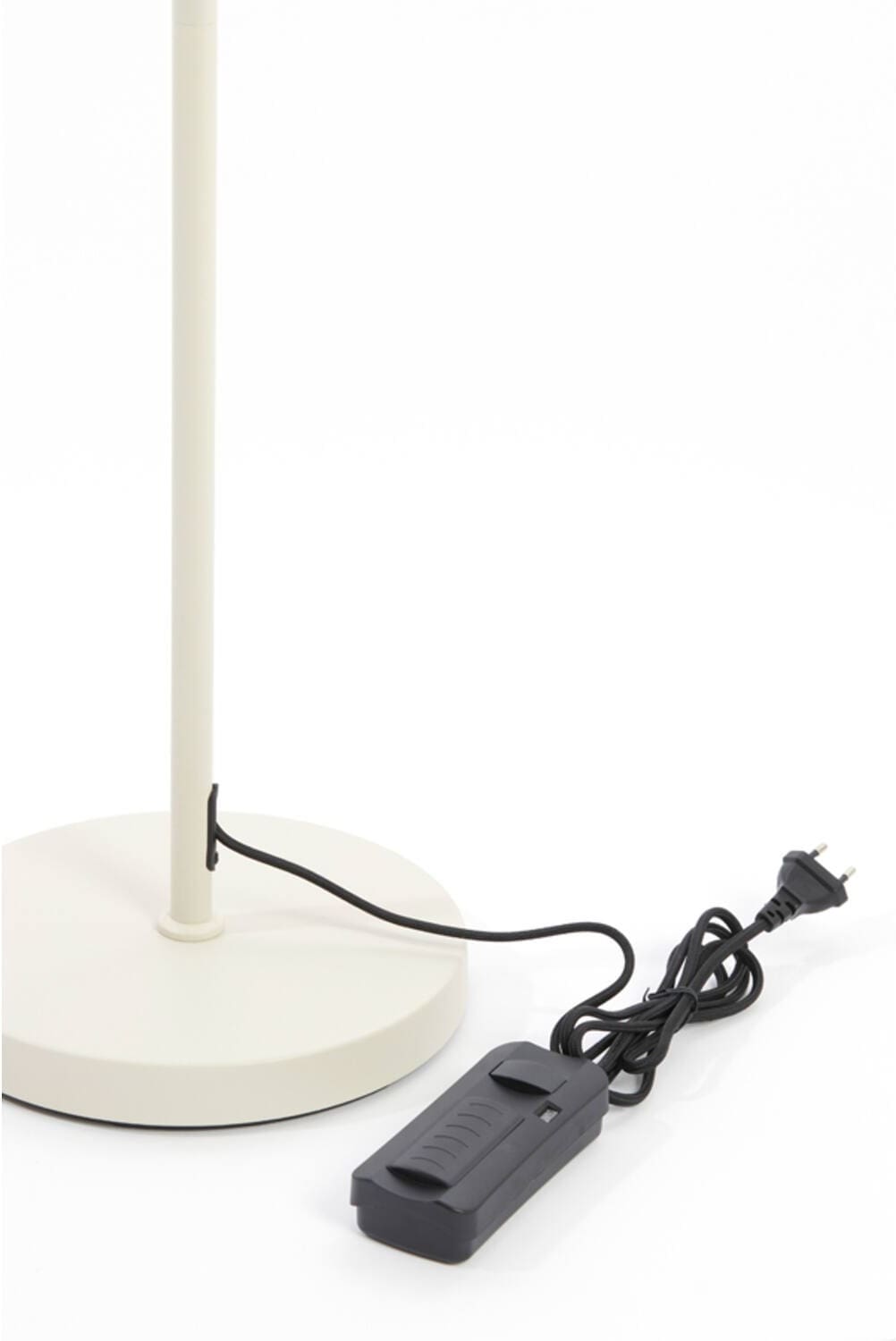 Vloerlamp Rijeka - Licht Grijs+dimmer Light & Living Vloerlamp 1740125