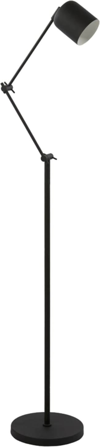 Vloerlamp Rijeka - Mat Zwart+dimmer Light & Living Vloerlamp 1740112