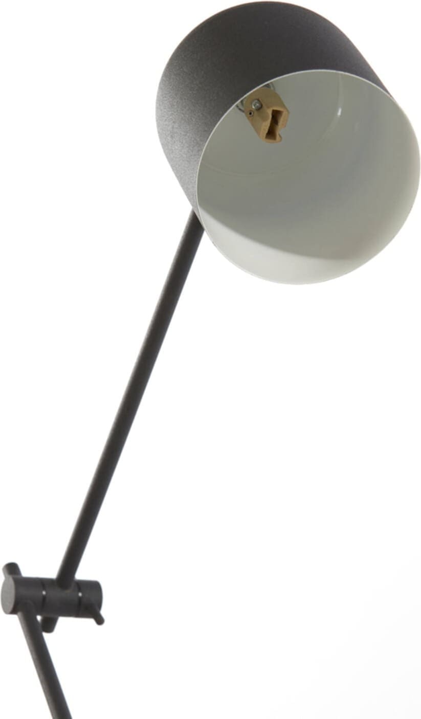 Vloerlamp Rijeka - Mat Zwart+dimmer Light & Living Vloerlamp 1740112