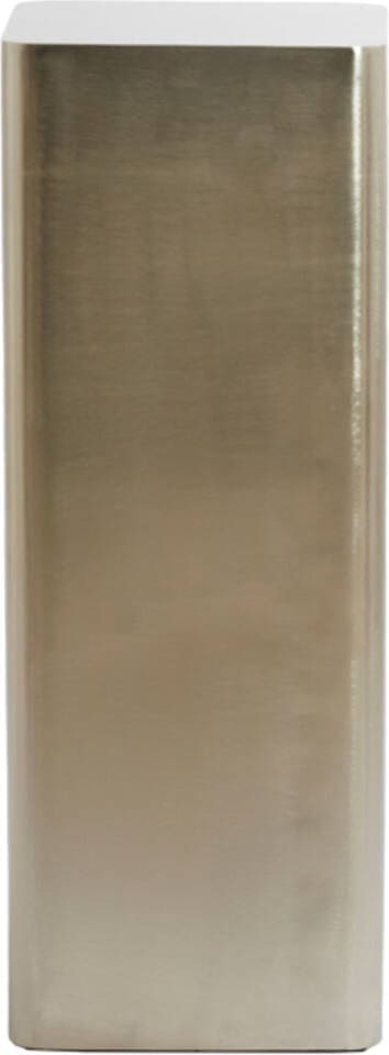 Zuil Alurio - Nikkel Satijn Light & Living Bijzettafel 6796228