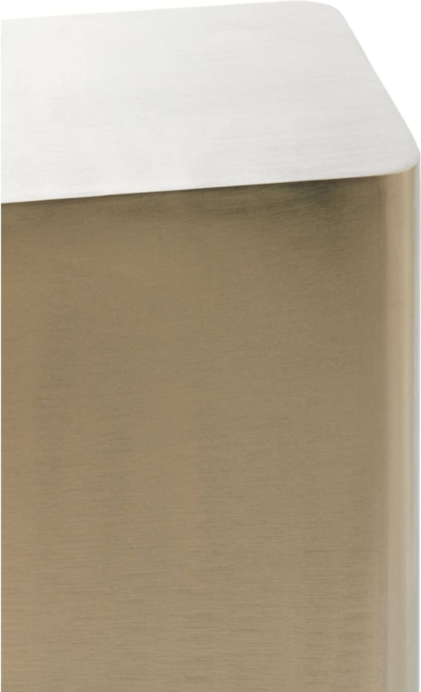 Zuil Alurio - Nikkel Satijn Light & Living Bijzettafel 6796228