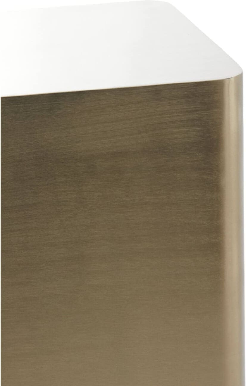Zuil Alurio - Nikkel Satijn Light & Living Bijzettafel 6796328