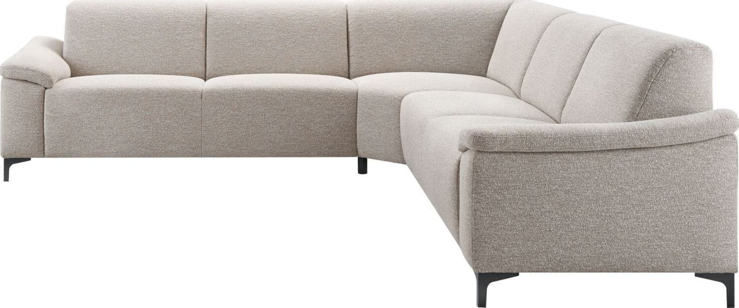 Profijt Meubel Hoekbank Aveiro beige Beige|Wit Hoekbank
