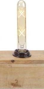 Pronto Wonen E27 Ledlamp Luce amber 4 Watt 3x19 cm staaf Geel|Oranje Verlichting