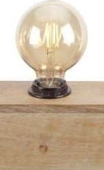 Pronto Wonen E27 Ledlamp Luce amber 4 Watt 9,5 cm kogel Geel|Oranje Verlichting