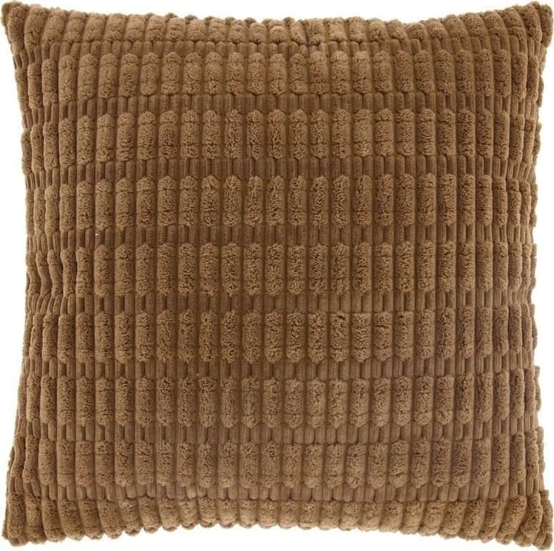 Pronto Wonen Sierkussen Clario 45x45cm bruin Bruin Sierkussen
