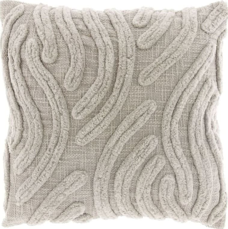 Pronto Wonen Sierkussen Personico 45x45cm grijs Grijs Sierkussen
