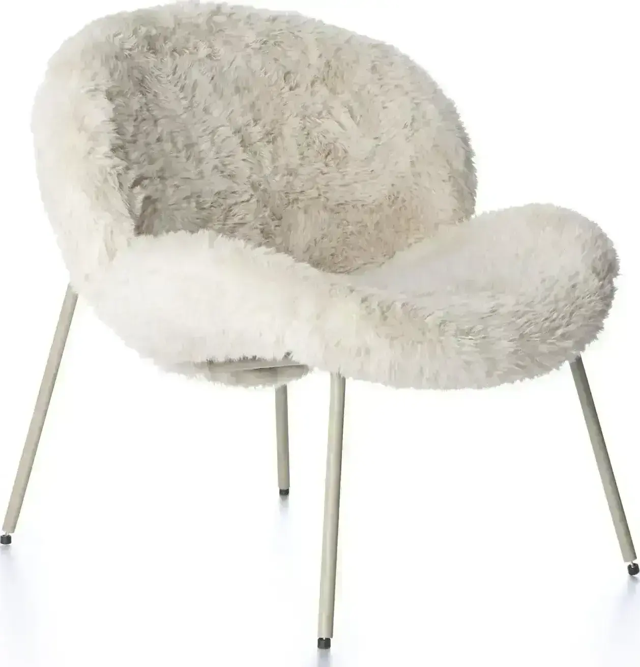 COCO maison Freddy fauteuil - cremekleurig Beige Fauteuil