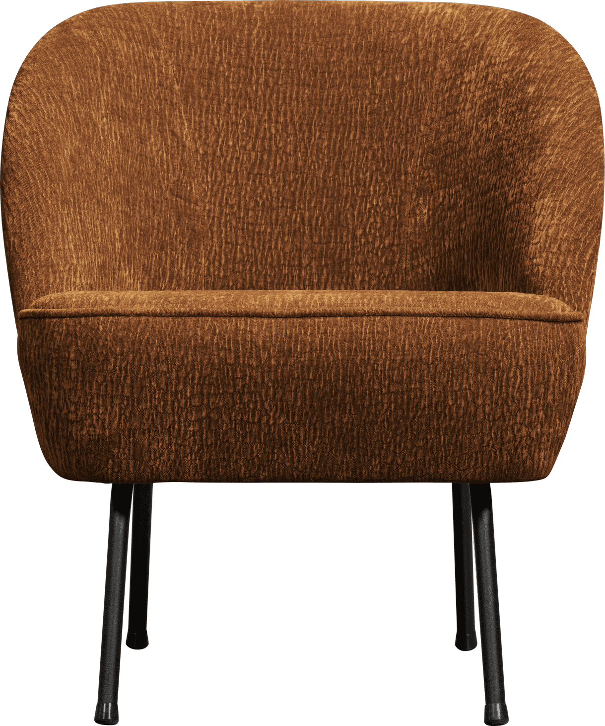 BePureHome Vogue fauteuil 3d chenille midden bruin Bruin Fauteuil