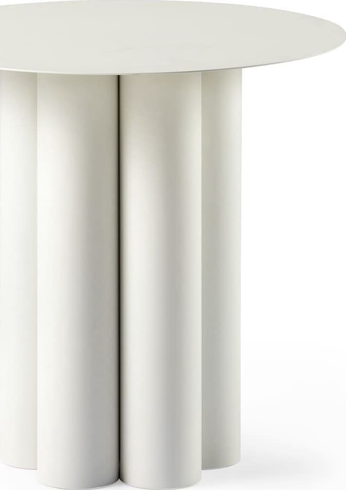 Feelings Wonen meubelen Cinta bijzettafel Ø50x48 Naturel Bijzettafel