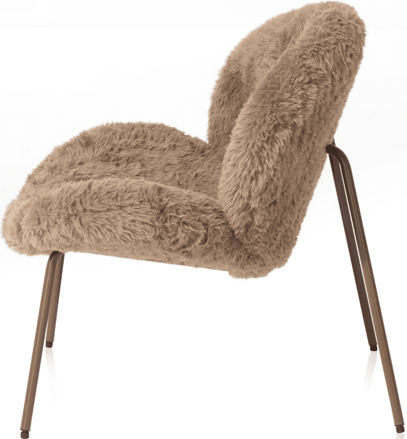 Freddy fauteuil - koper - Afbeelding 3