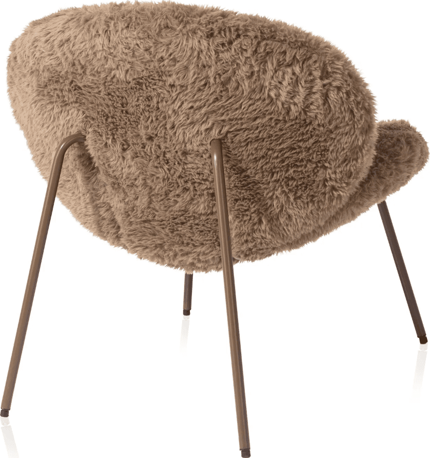 Freddy fauteuil - koper - Afbeelding 4