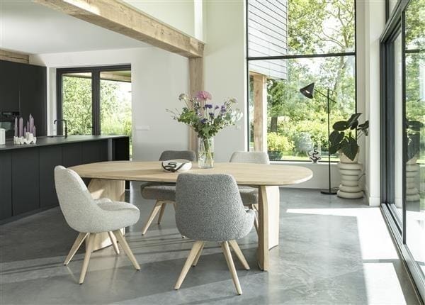 Henders & Hazel Castello bergkast 85 cm - 4-deuren Naturel Kast