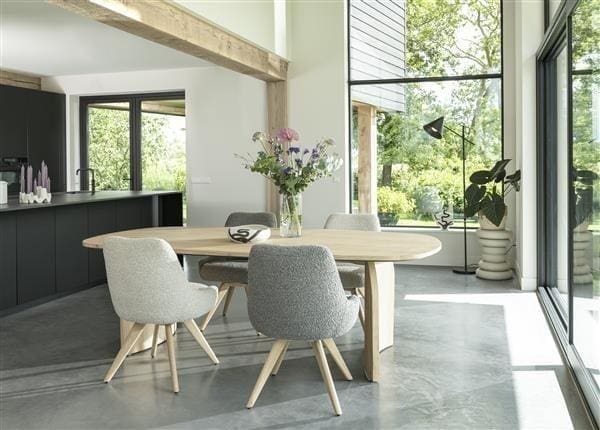 Henders & Hazel Castello dressoir 153 cm - 3-deuren Naturel Dressoir