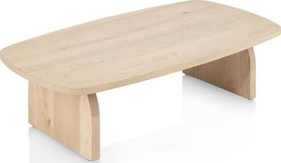 Henders & Hazel Castello salontafel 124 x 70 cm Naturel Bijzettafel