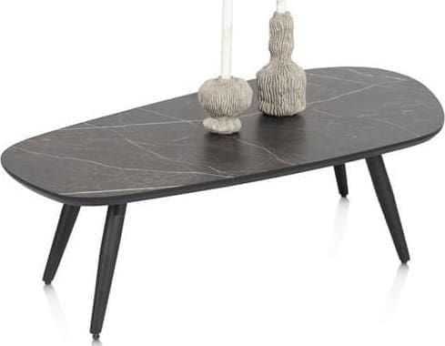 Henders & Hazel Palazio salontafel 120 x 60 cm - onyx Zwart Bijzettafel