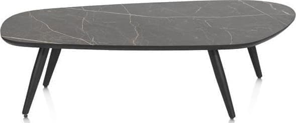 Henders & Hazel Palazio salontafel 120 x 60 cm - onyx Zwart Bijzettafel