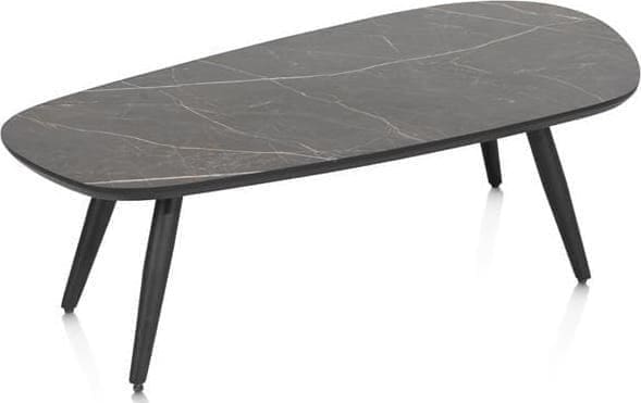 Henders & Hazel Palazio salontafel 120 x 60 cm - onyx Zwart Bijzettafel