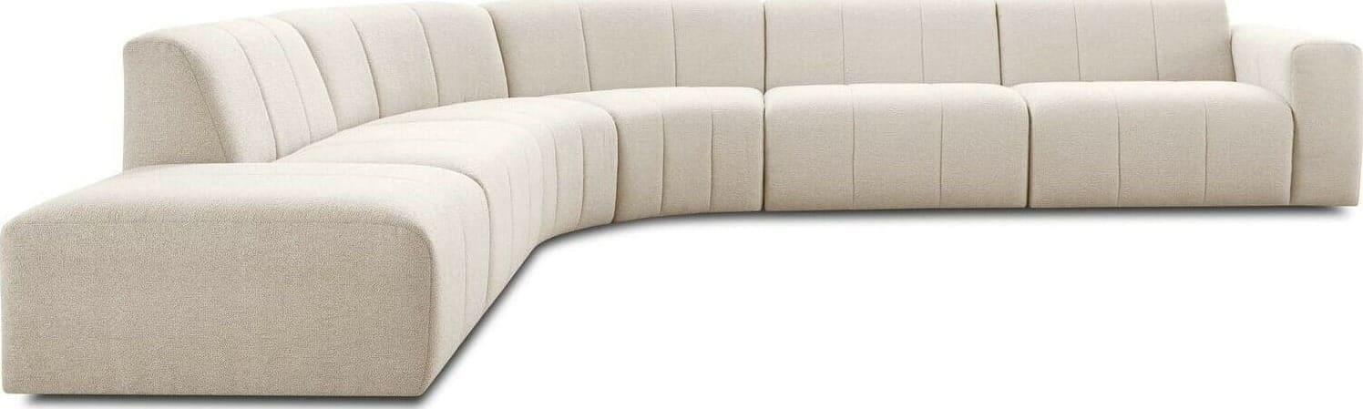 INHOUSE Elementenbank Lurnio beige links Beige Hoekbank