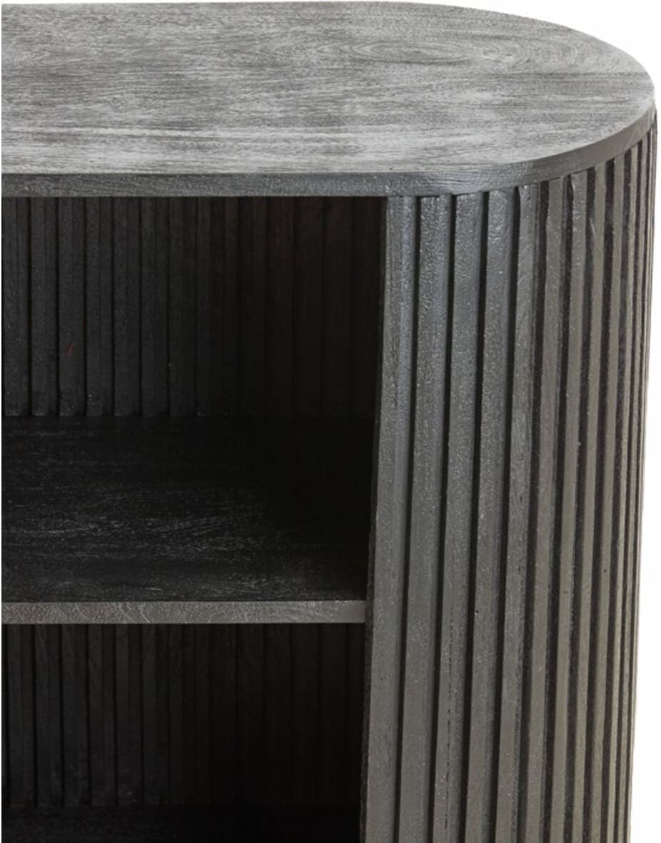 Kast Dumosi - Hout Mat Zwart Light & Living Kast 5507512