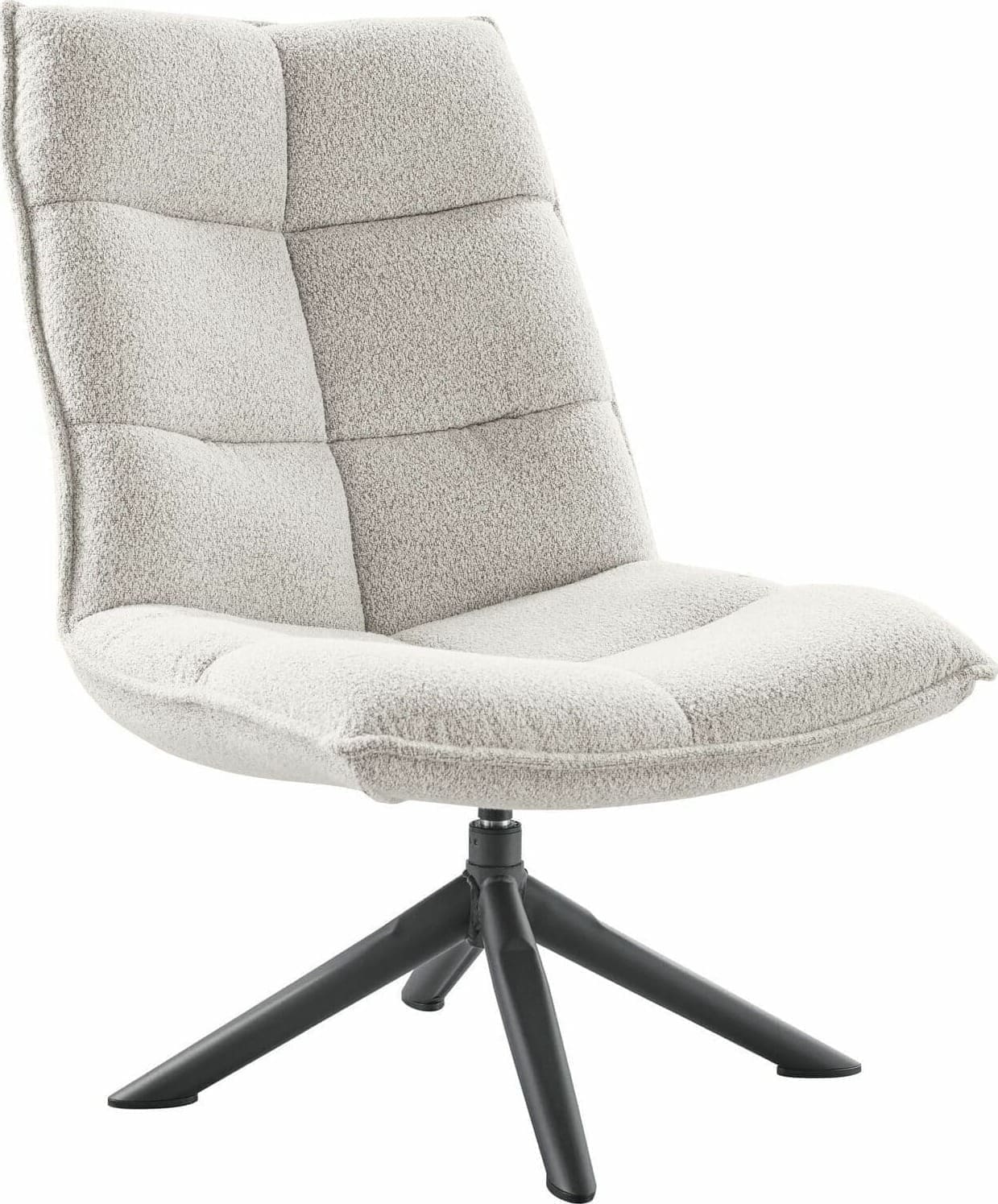 Profijt Meubel Draaifauteuil Calpe beige Beige|Wit Draaifauteuil
