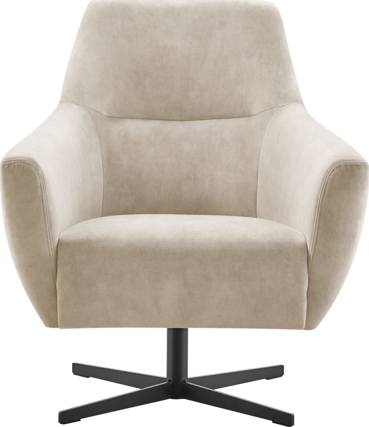 Pronto Wonen Draaifauteuil Gudo lichtgrijs Grijs Draaifauteuil