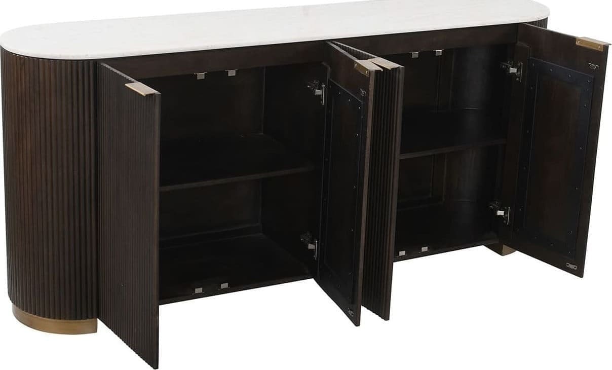 Richmond Interiors Dressoir Mayfield 2-deurs Bruin Dressoir
