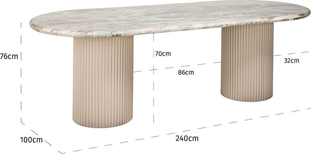 Richmond Interiors Eettafel Coronel Eettafel