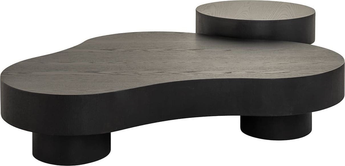 Richmond Interiors Salontafel Bogor set van 2 dark coffee Bruin Salontafel