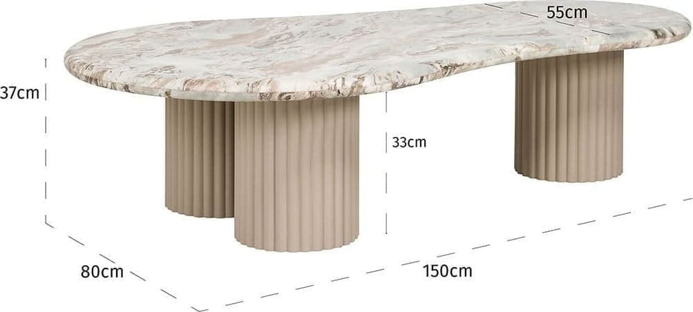 Richmond Interiors Salontafel Coronel Salontafel