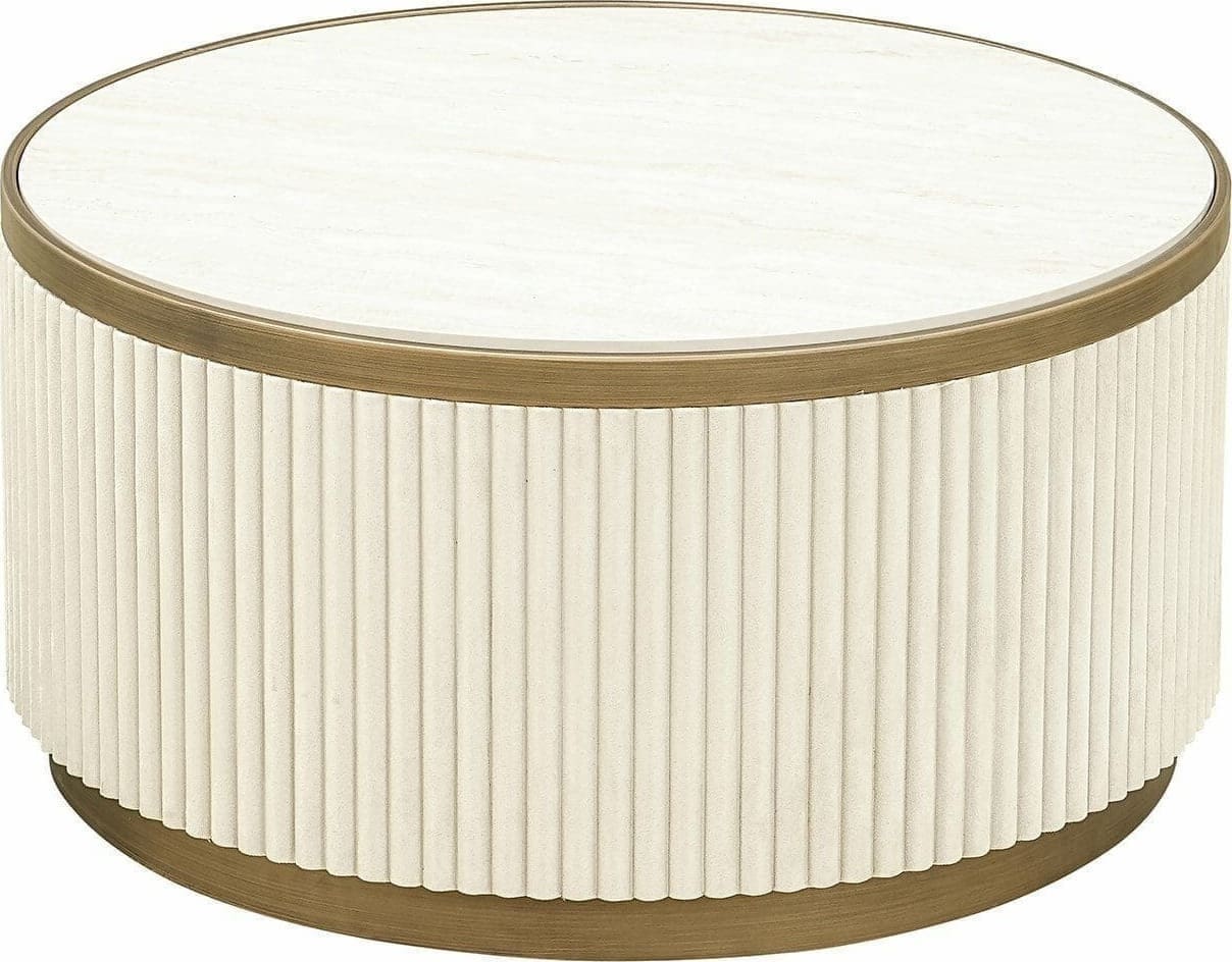 Richmond Interiors Salontafel Tivoli set van 2 Wit Salontafel