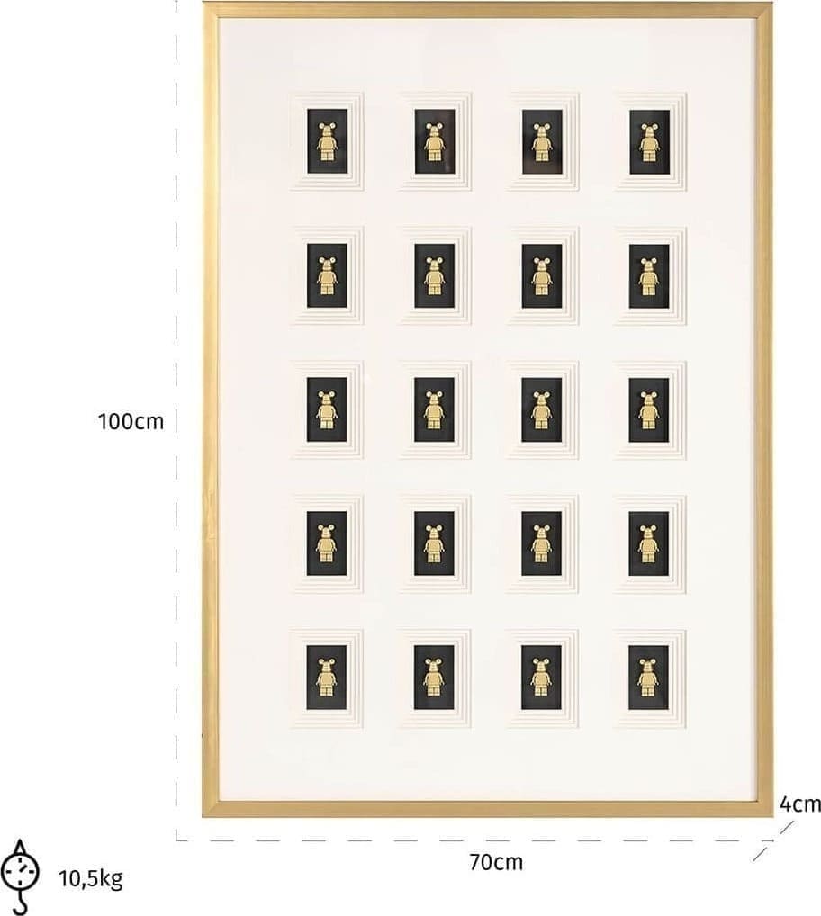 Richmond Interiors Wall art Block 3D