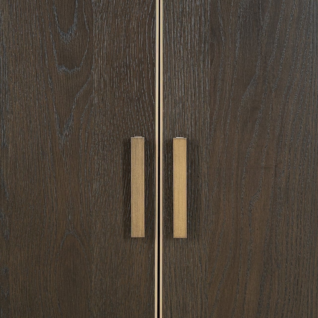 Richmond Interiors Wandkast Rivertree 3-planken 2-deurs Bruin Kast